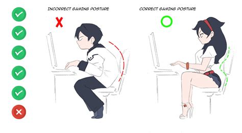 gaming posture